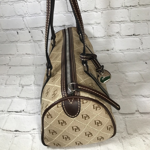 Dooney & Bourke Barrel Bag Signature Satchel - Picture 4 of 14